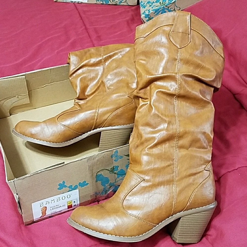Bamboo Latisha 02 heeled boot